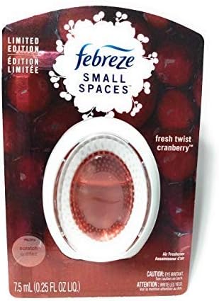 Febreze Small Spaces Fresh Twist Cranberry Air Freshener - 0.25 fl oz