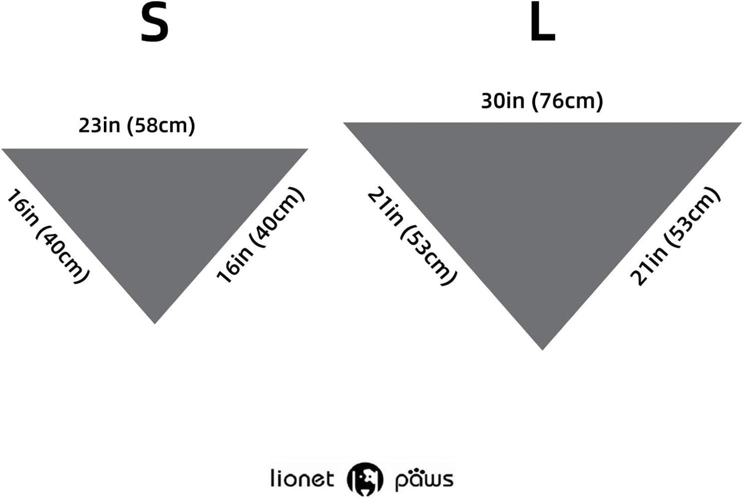 Lionet Paws Valentine Dog Bandana for Small Medium Dogs,Pink Hearts Kerchief Washable Dog Triangle Bibs Scarf for Girl or Boy Gift