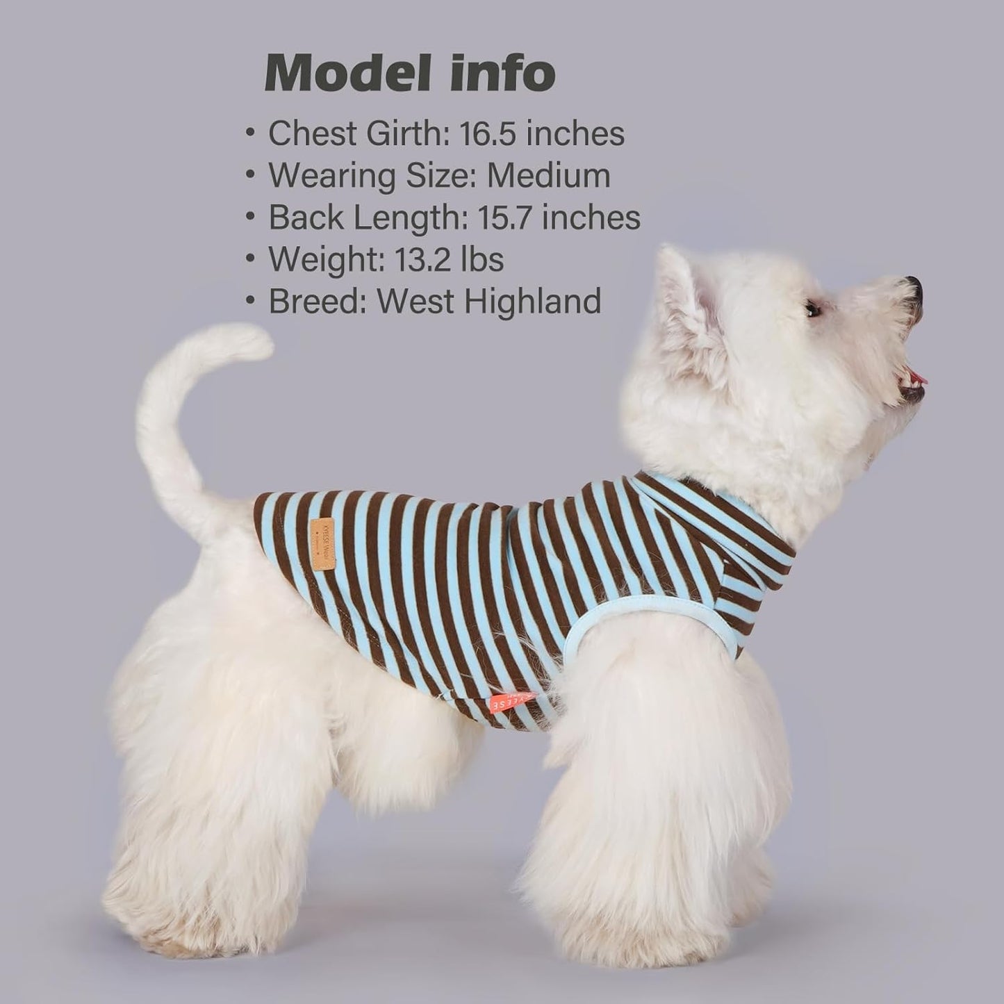 KYEESE 2Pack Dog Sweater Soft Pets Sweatshirt Pullover Large Pet Sweater Warm Dogs Clothes Turtleneck Pets Coats Stretchy Dog Sweaters for Large Dogs