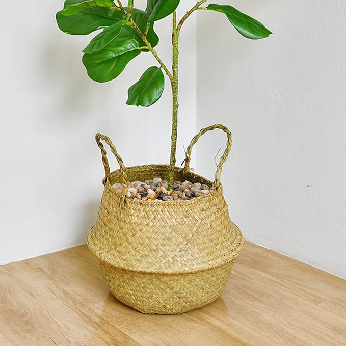 Mr. Fireglass Polished Pebbles, 3/8" Natural Decorative Mixed Color Stones Aquarium Gravel River Rocks for Potted Plants, Landscaping and Home Decor (5-lb Bag)