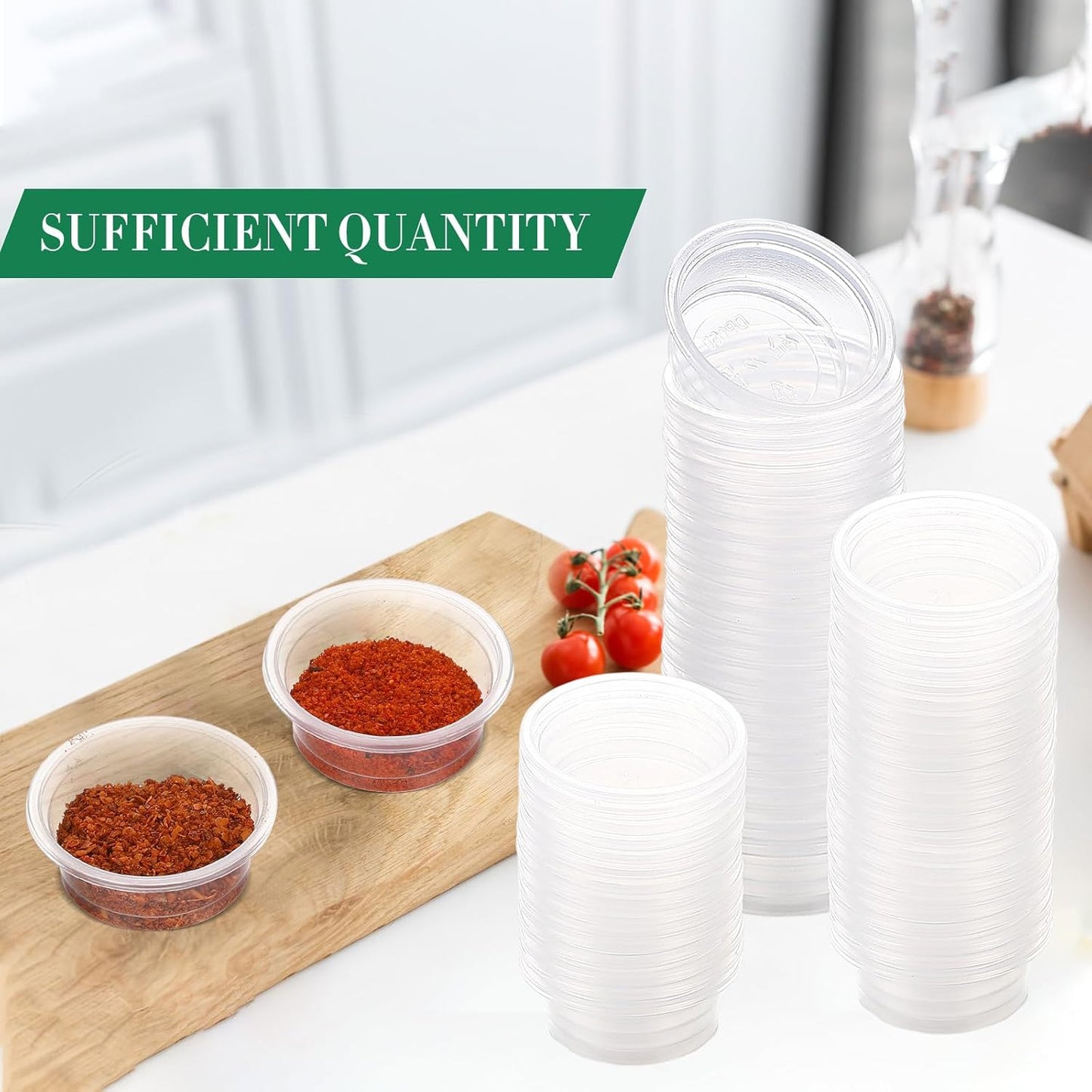 Maxcheck 1000 Pcs 0.5 oz Gecko Feeding Cups Small Gecko Food and Water Cups Reptile Feeding Bowls Plastic Bearded Dragon Food Bowl for Lizard Small Pet Ledge Accessories