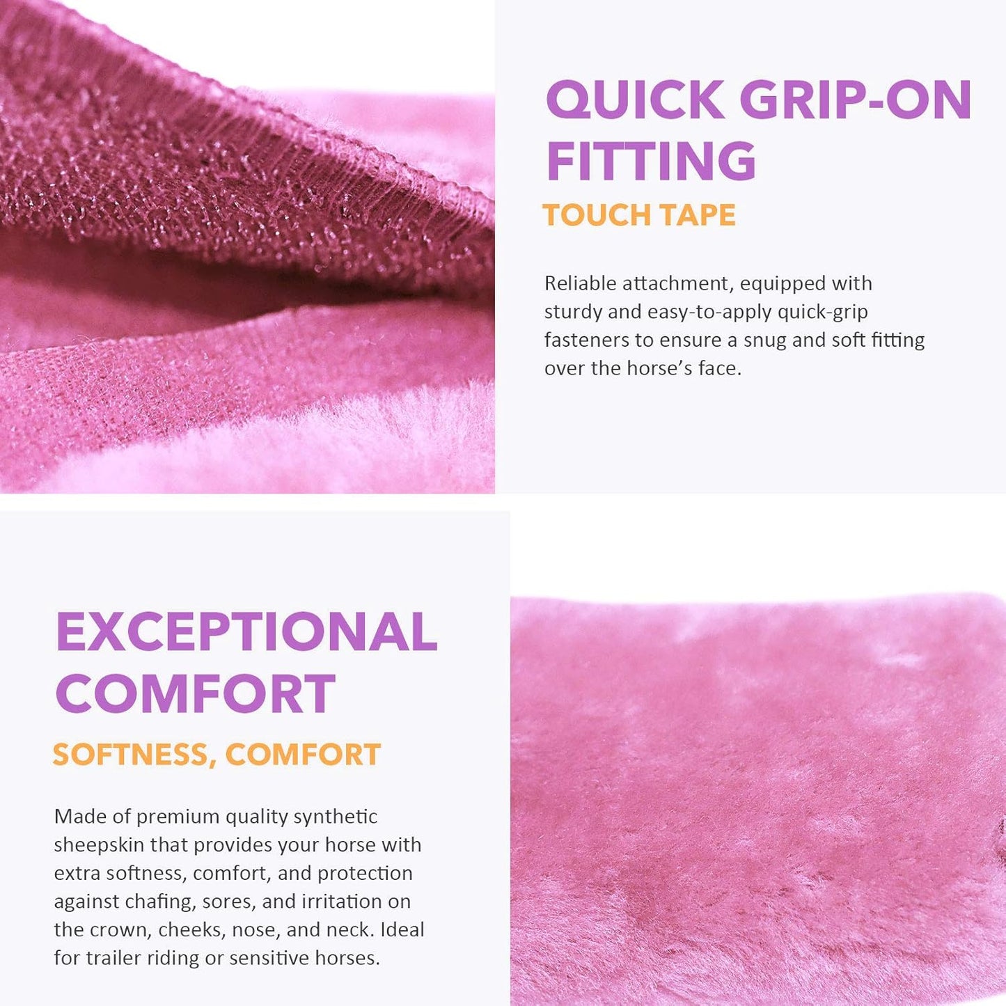 Harrison Howard Horse Halter Fleece Cover Set 9 Pieces