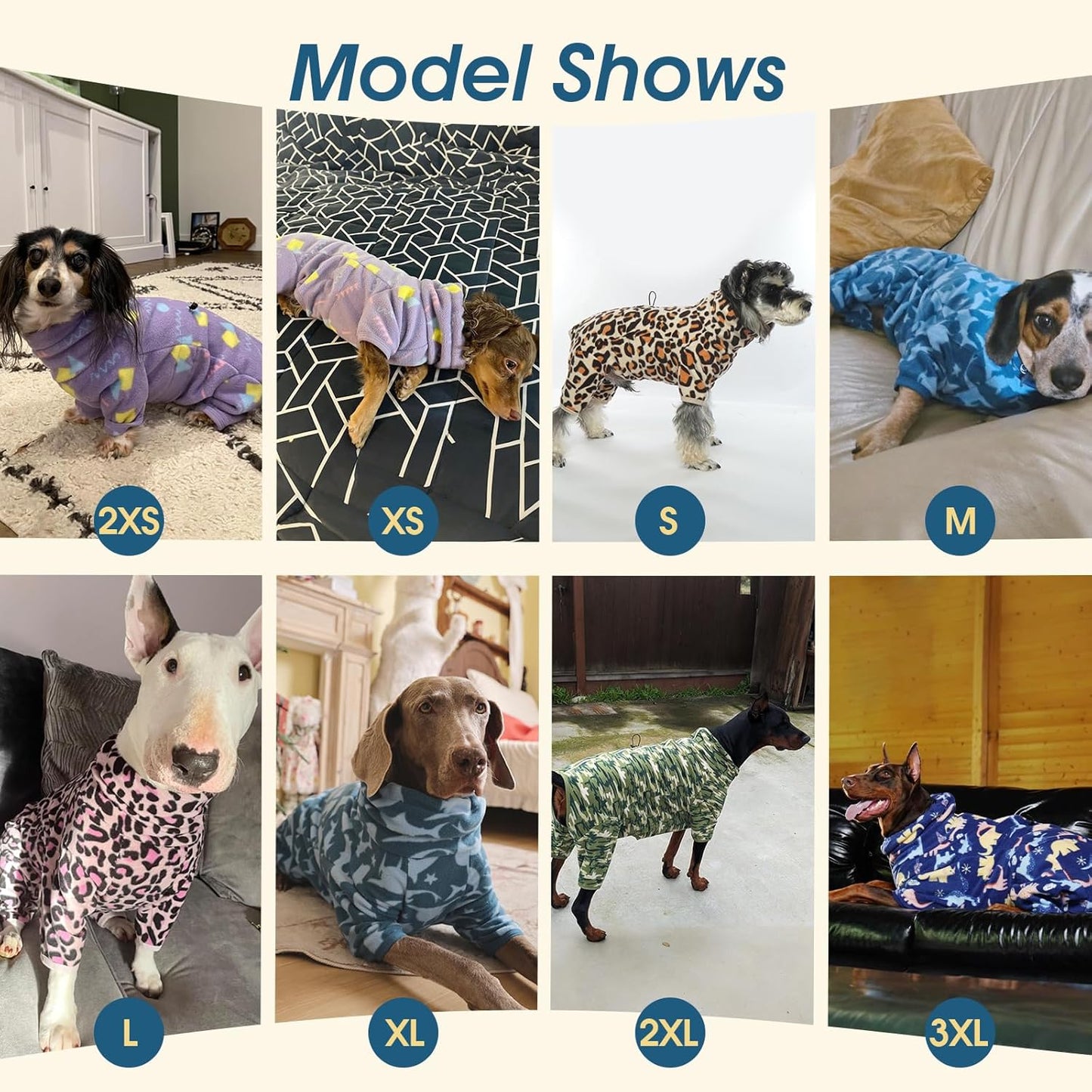 ROZKITCH Dog Fleece PJS with Sleeves, Pet Windproof Warm Cold Weather Jacket Vest with Luminous Zipper, Jumpsuit Apparel Outfit Clothes for Small Medium Large Dog L-Pink S