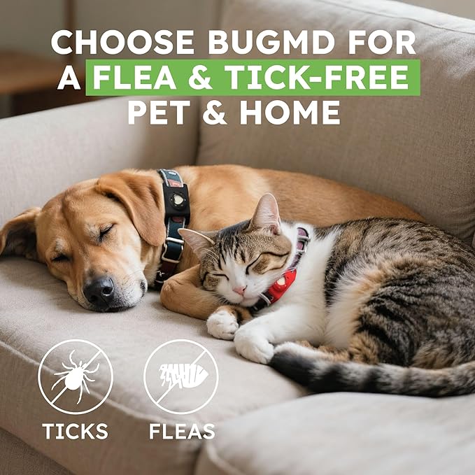 Bug MD Paw Guardian Refill, Plant-Powered Flea & Tick Protection Tablets, 3 Count, 30-Day Protection, Natural Essential Oil Formula