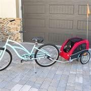 Midlee Dog Red Bike Stroller (Large)