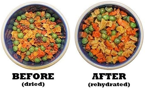 Exotic Nutrition Veggie Blend - Healthy Natural Mixed Dried Vegetable Treat - Sweet Potatoes, Carrots, Peas - for Degus, Chinchillas, Sugar Gliders, Hedgehogs, Guinea Pigs & Small Pets… (3 Pound)