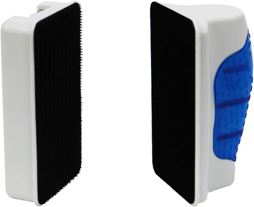 Jasonwell Magnetic Aquarium Fish Tank Glass Algae Glass Cleaner Scrubber Floating Clean Brush(M)