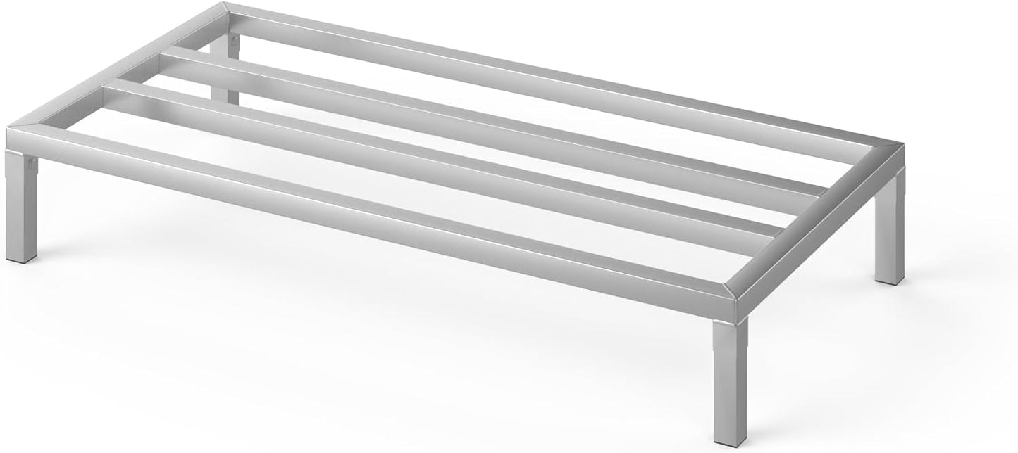 24 in X 48 in. Aquarium Stand | Industrial Style Aluminum Fish Tank Base with Open Frame Design