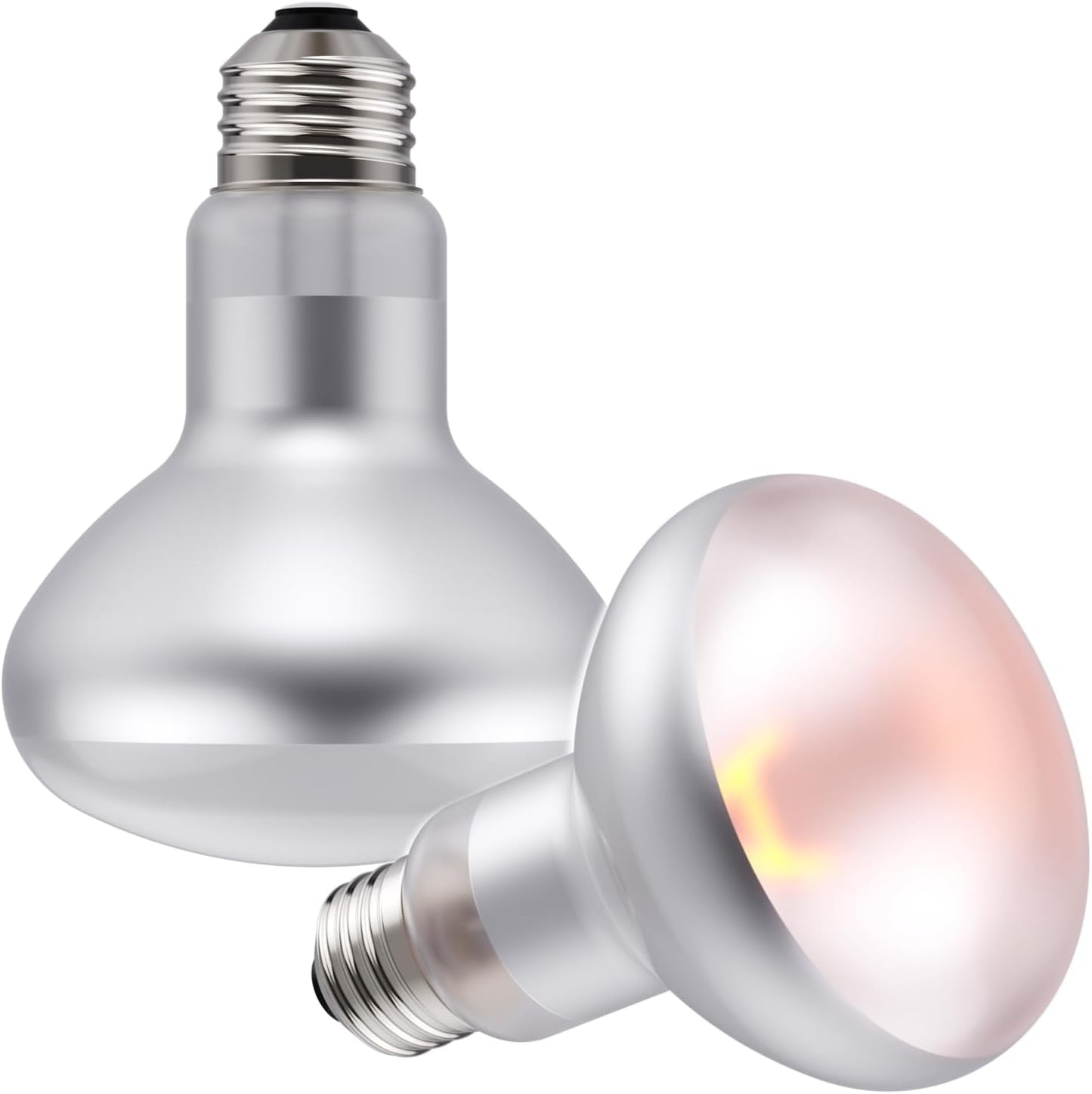 MRREPTILE Reptile Heat Lamp Bulbs, 2-Pack 150W Intense Basking Bulbs, Reptile Basking Lamps, Bearded Dragon Basking Light, Simulated Natural Basking for Reptiles Snakes Lizards Tortoise Heater