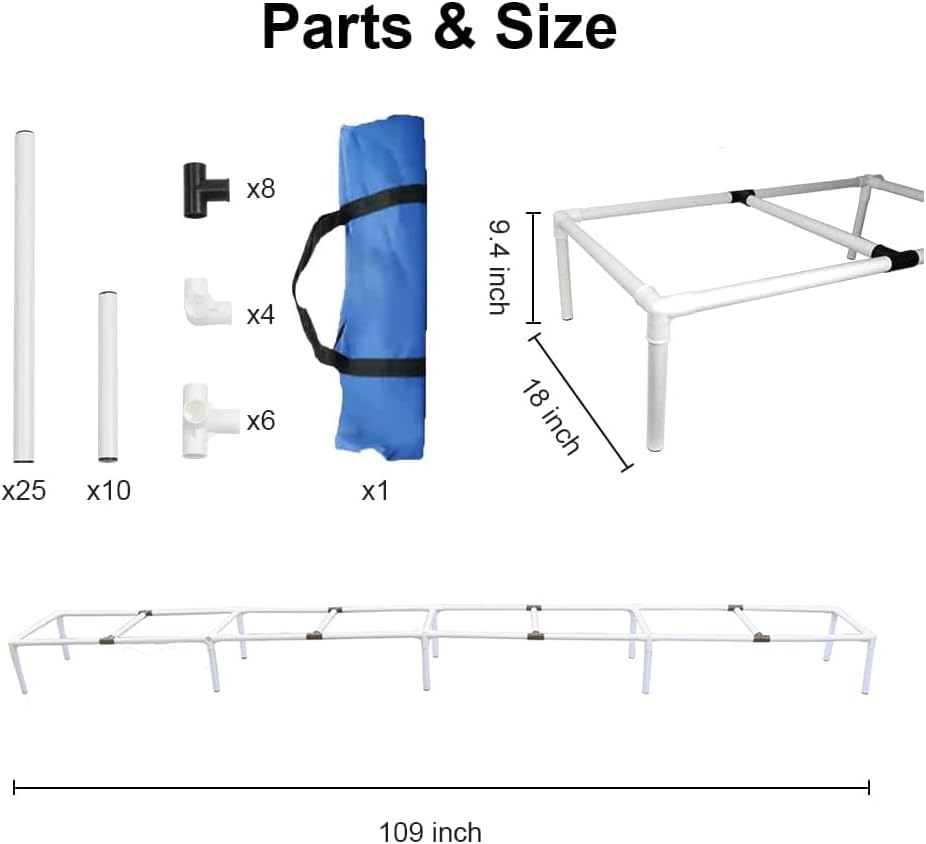 PLKO Dogs Agility Training Ladder, Pets Agility Training Equipment, Pet Outdoor Game