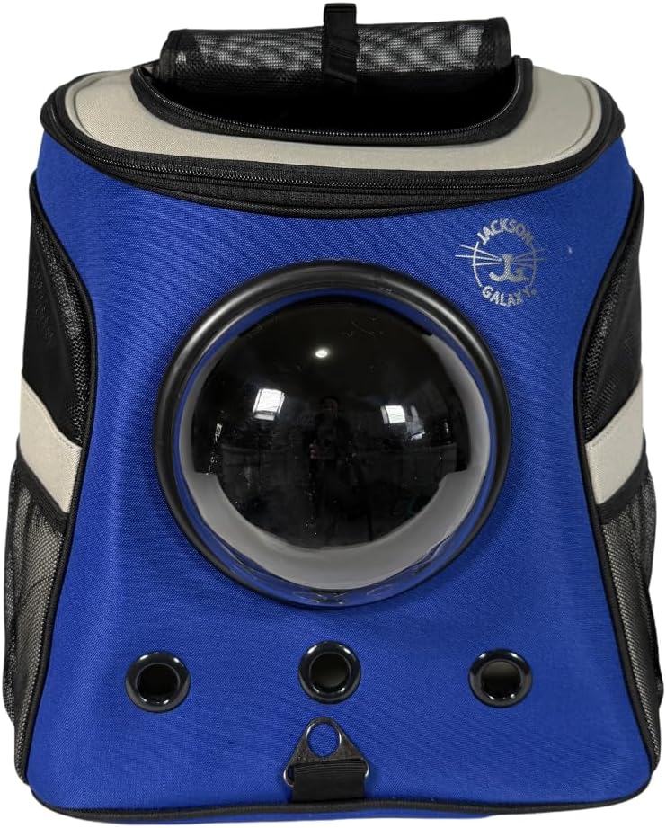 Your Cat Backpack Carrier Bag - Jackson Galaxy Airline Approved Cat Carrier with Space Capsule Bubble for Small Cats, Kitten - Premium Cat Carrier Backpack for Outdoor, Travel, Hiking, Pet Supplies