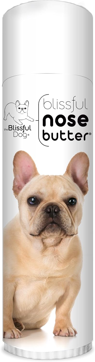 The Blissful Dog French Bulldog Fawn Unscented Nose Butter - Dog Nose Butter, 0.50 Ounce
