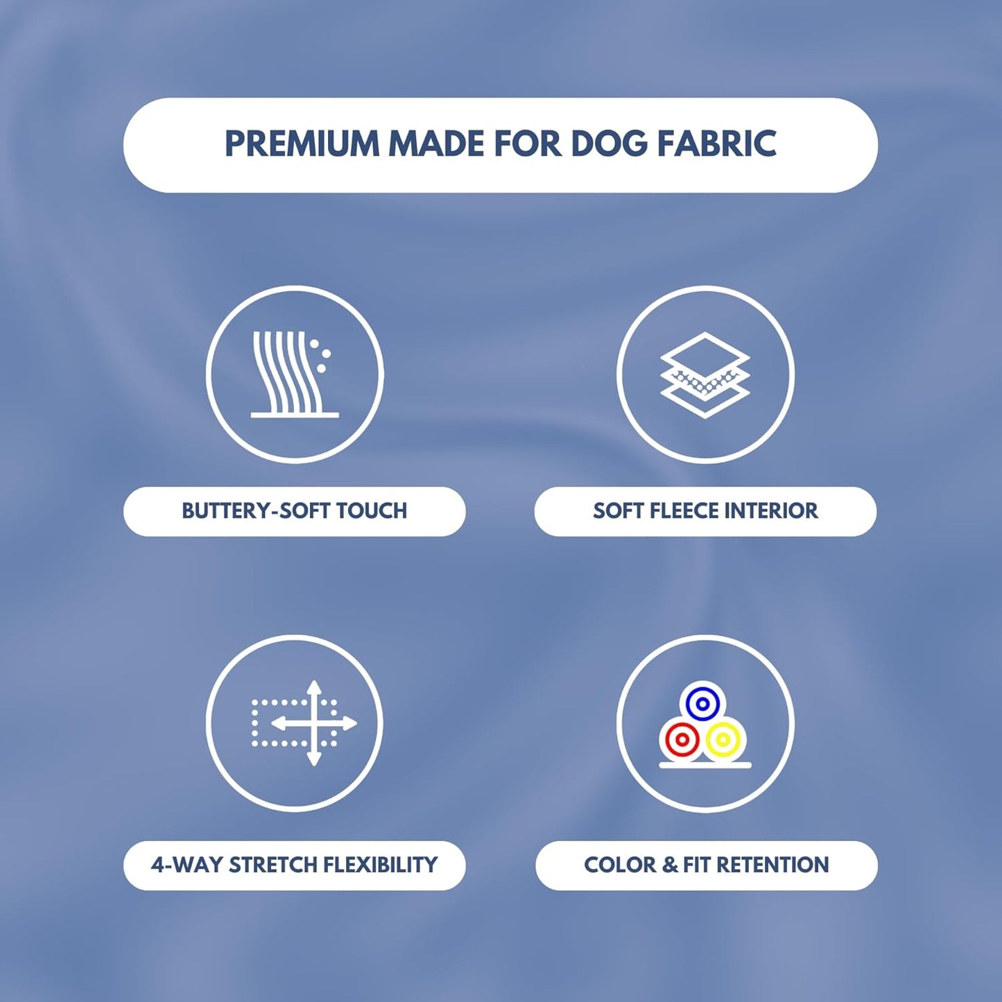 Spark Paws Dog Hoodie – Premium Dog Sweater for Small, Medium, and Large Dogs | Warm Outfits for French Bulldogs, Pitbull, Puppy, Winter Jacket Alternative - Slate Blue - XL