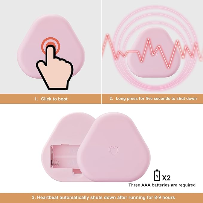 Puppy Heartbeat Toy for Anxiety Relief Dog Behavioral aid Toy for Puppies Sleep Aid Separation Anxiety Soother Cuddle, Brown