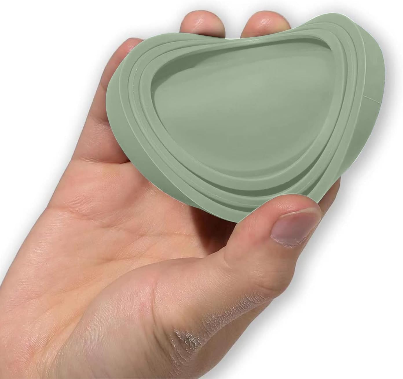 OHMO 2 Pack Dog Food Can Lids, (3, 12, 14oz etc.) Universal Size BPA Free Silicone Covers for Cat and Pet Food, Light Green