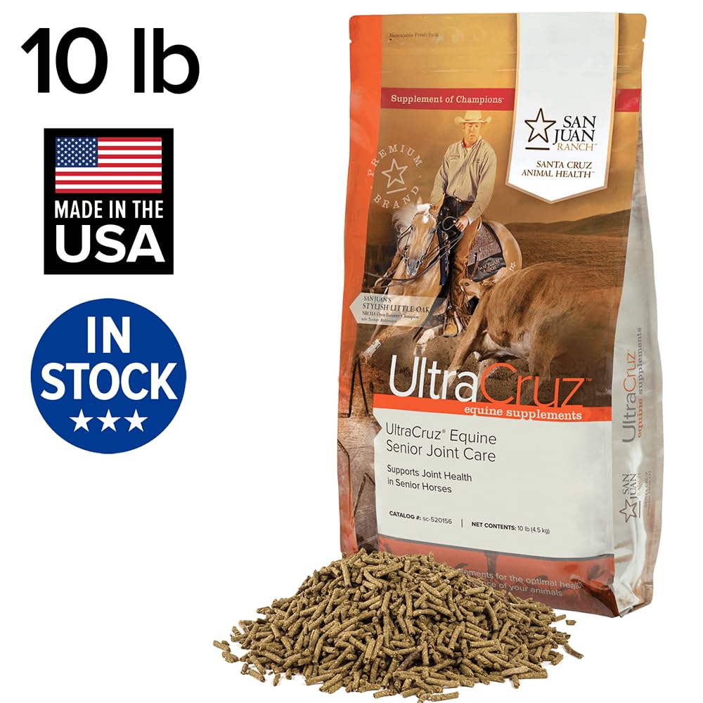 UltraCruz® Equine Senior Joint Care for Horses, 10 lb, pellets