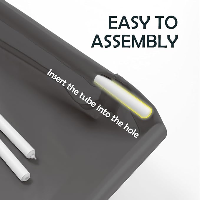 MEEXPAWS Dog Grass Pad with Foldable Dog Litter Box, Small Pee Pad Holder Foldable Liner Base High Side with Odor Free Artificial Grass for Puppy Potty Training Balcony, 2 PCS Reusable Pee Pads