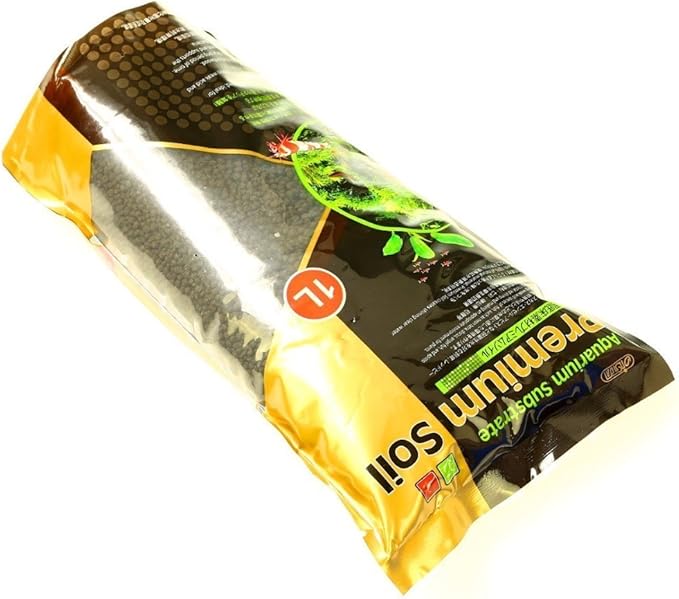 Substrate Premium Soil 2 Pound for Planted Dwarf Shrimp Water Plants Activated by Aquarium Equip