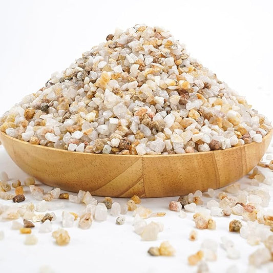 TOYPOPOR 6lb Succulent and Cactus Bonsai Gritty Mix Rocks, Natural Coarse Sand Stone, Potted Plant Decorative Gravel, DIY Projects Pebbles for Vases Fillers, Terrarium, Fairy Gardening, Top Dressing