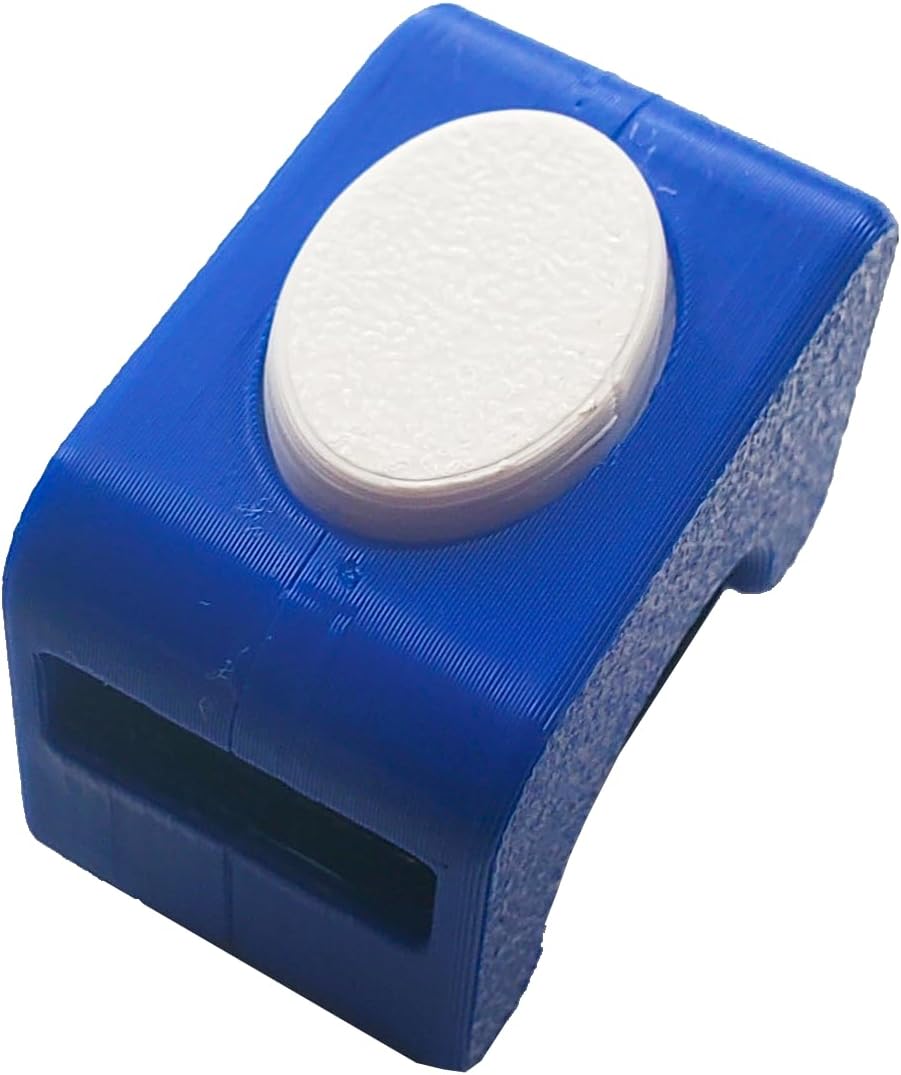 Flex Clicker Hands-Free Training Ring | Finger Clicker for Pet Obedience | Puppy Behavior Corrector | Animal Trainer for Birds & Horses | Dog Training Accessory | Easy-to-Use Pet Teaching Aid | Blue