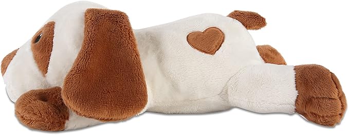 Heartbeat Dog Toy for Puppy- Helps for Dog Anxiety Relief and Calming Aid, Stuffed Animal Anxiety Calming Behavioral Aid Puppy Heartbeat Toy Sleep aid for Dogs Cats Pets