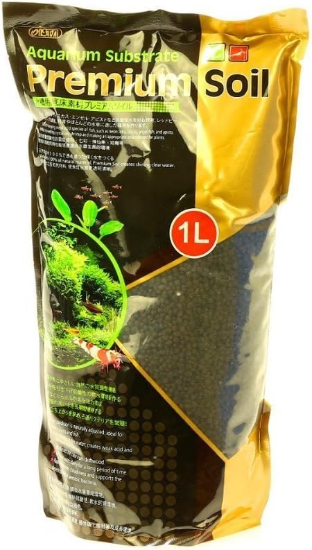 Substrate Premium Soil 2 Pound for Planted Dwarf Shrimp Water Plants Activated by Aquarium Equip