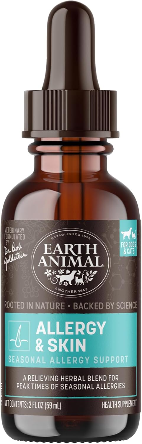 Earth Animal Herbal Remedies | Allergy and Skin | 2 fl oz
