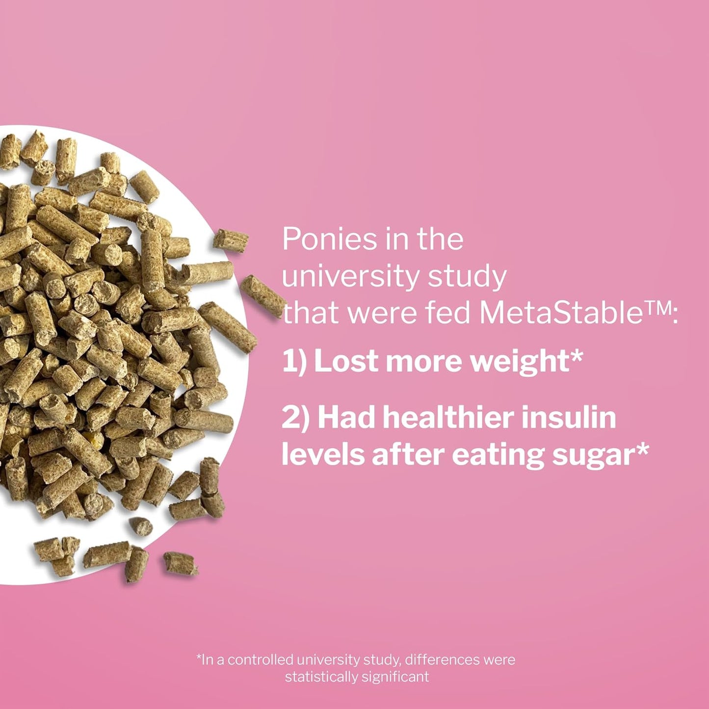 Formula 707 MetaStable Pellets for Horses 5 lb Bag – 40 Servings – University-Studied Support for Horses with Laminitis, Insulin Resistance & Metabolic Disorders