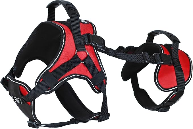 Doggie Stylz Multi-Functional Full-Body Lifting Dog Harness Vest, Designed for Front-Only, Rear-Only or Full-Body Dog Lifting. Please Measure Before Ordering.