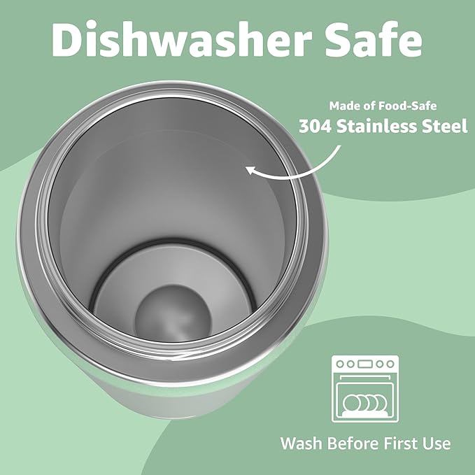 Chill Oasis Water Bottle | Compatible With Popular Flavor Cartridges | BPA Free, Leak Proof, Double-Walled Vacuum Insulated Stainless Steel, and Dishwasher Safe | Cold for 24 Hours (Sage, 32oz)