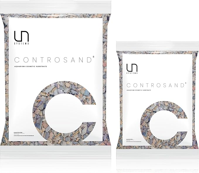 Ultum Nature Systems Controsand Sequoia Gravel (3L) - Small Pebbles for Fish Tank - Planted Aquarium Rocks - Fish Tank Substrate - Aquarium Pebbles - Versatile Fish Tank Stones