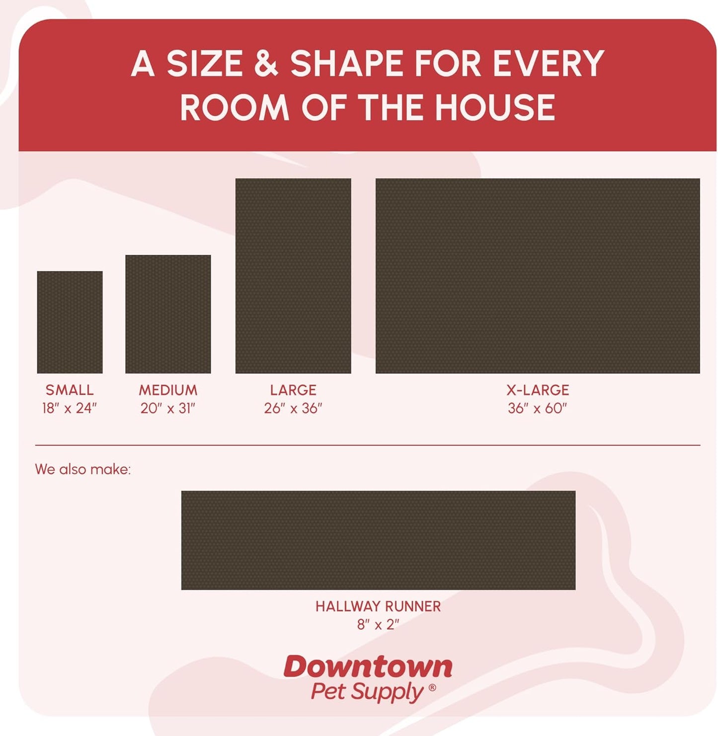 My Doggy Place Microfiber Dog Mat for Muddy Paws, 31" x 20" Black - Absorbent and Quick-Drying Dog Paw Cleaning Mat, Washer and Dryer Safe - Non-Slip Rubber Backed Dog Floor Mat, Medium