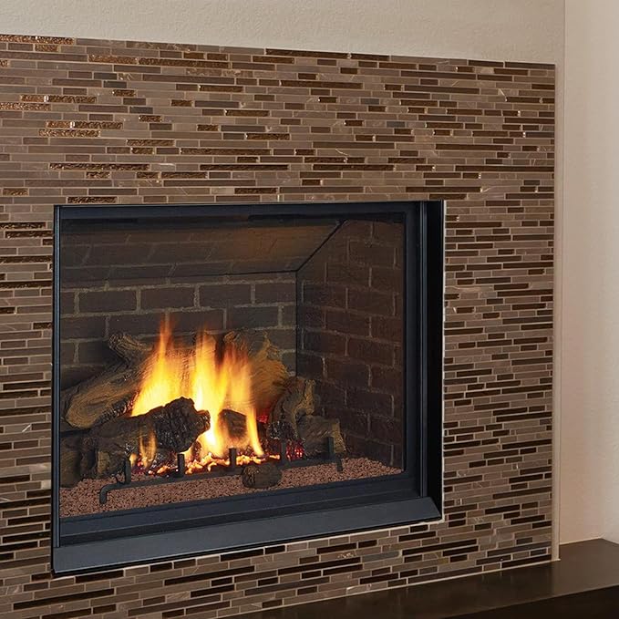 Mr. Fireglass 10 Pounds Red Natural Lava Rock for Indoor Outdoor Gas Fire Pits Fireplaces | Volcanic Lava Stones for Decorating Garden Landscaping, Potted Plants, 0.2"-0.3"