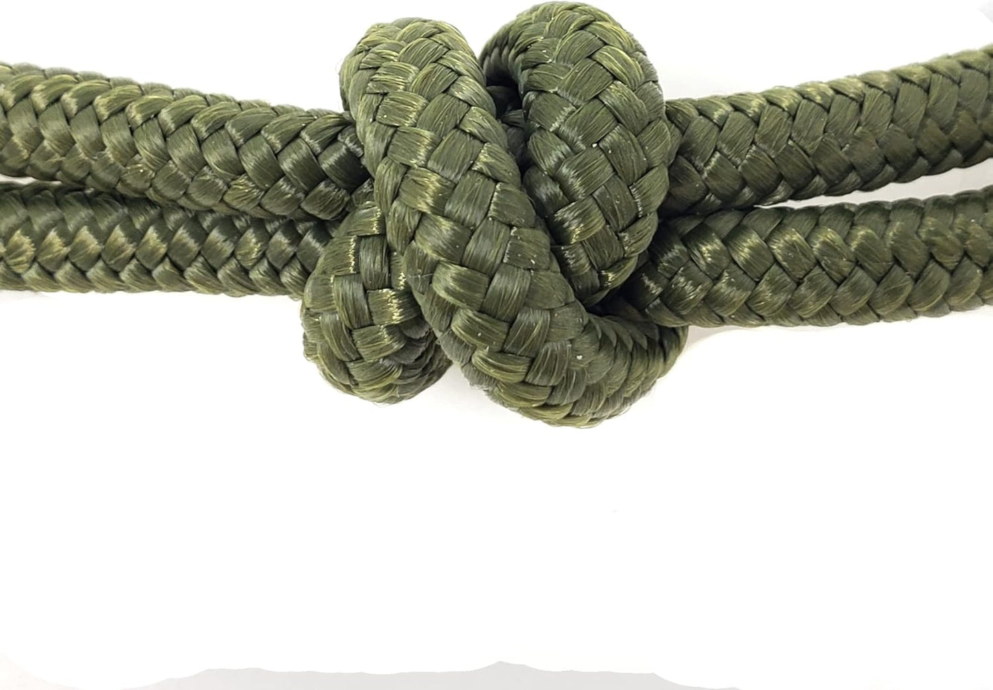 Horse Rope Training Halter - 4 Knot 1/4" Stiff Halter Cord - Used by Famous Trainers Multiple Sizes Multiple Colors