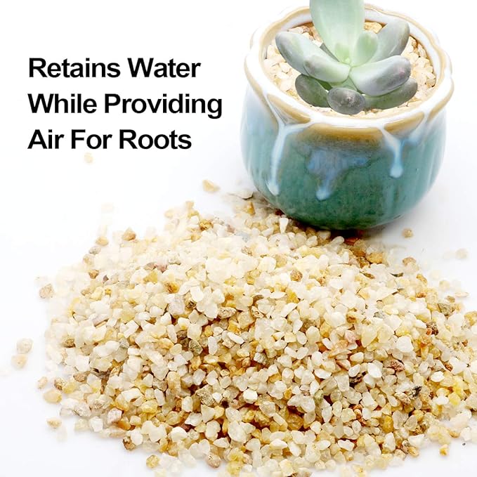 TOYPOPOR 6lb Succulent and Cactus Bonsai Gritty Mix Rocks, Natural Coarse Sand Stone, Potted Plant Decorative Gravel, DIY Projects Pebbles for Vases Fillers, Terrarium, Fairy Gardening, Top Dressing