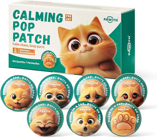 Cat Calming Diffuser – for Travel, Car & Home Use, Pheromone Diffuser for Cats & Kittens to Reduce Anxiety and Stress, No Electricity Needed, Long-Lasting Calming Support (1 Pack)