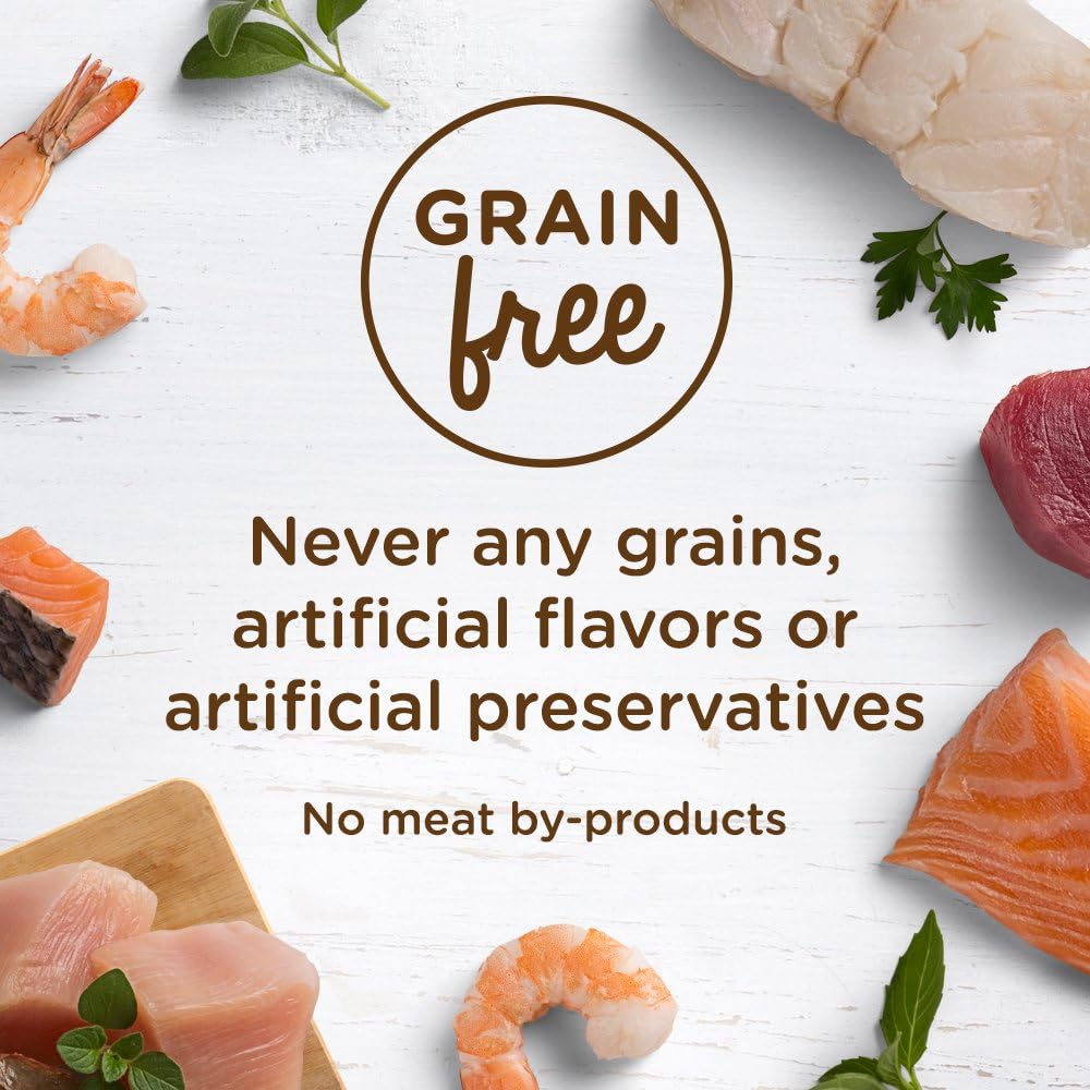 Rachael Ray Nutrish Natural Wet Cat Food, Chicken & Shrimp Pawttenesca Recipe, 2.8 Ounce Cup (Pack of 12), Grain Free (6303370281)