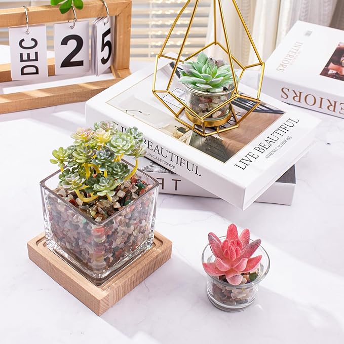 0.5 Lb/230g Chakra Crystal Chips Bulk Quartz Rocks, Natural Tumbled Healing Crystal Chips Crushed Stones Irregular Shaped for Aquarium, Vase Fillers, Succulent Plants Decor - 5-7mm