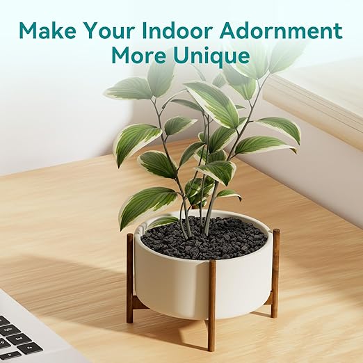 5lbs Small Lava Rocks for Plants Drainage, 1/5 Inch Black Gravel Mulch for House Plants, Succulent Rocks Pebbles for Planters,Cactus, Bonsai Tree, Pure Volcanic Rocks, Top-Dressing