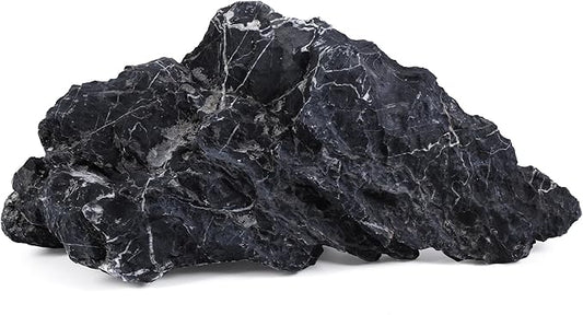 22-24 Inches Natural Seiryu Stone 1 PCS Ultra Large Aquarium Rocks for Aquascaping, Aquarium Landscaping, Terrariums, Fish Tank Decoration, Vivariums, Paludarium, Amphibian Enclosures
