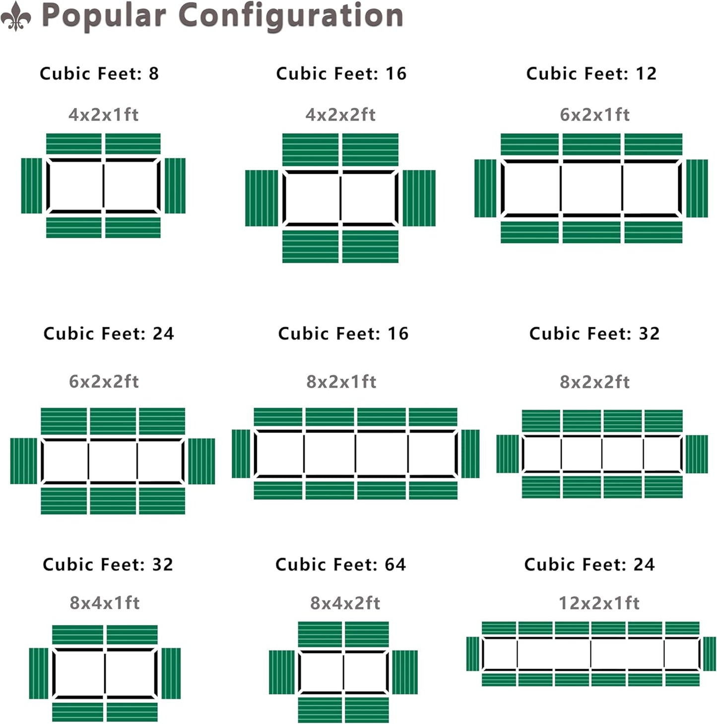 8x2x2FT Galvanized Raised Garden Bed,Planter Raised Beds-Metal Garden Box,Large Plant for Outdoor Planting, Vegetables Bed，Flower,herb-Sliver