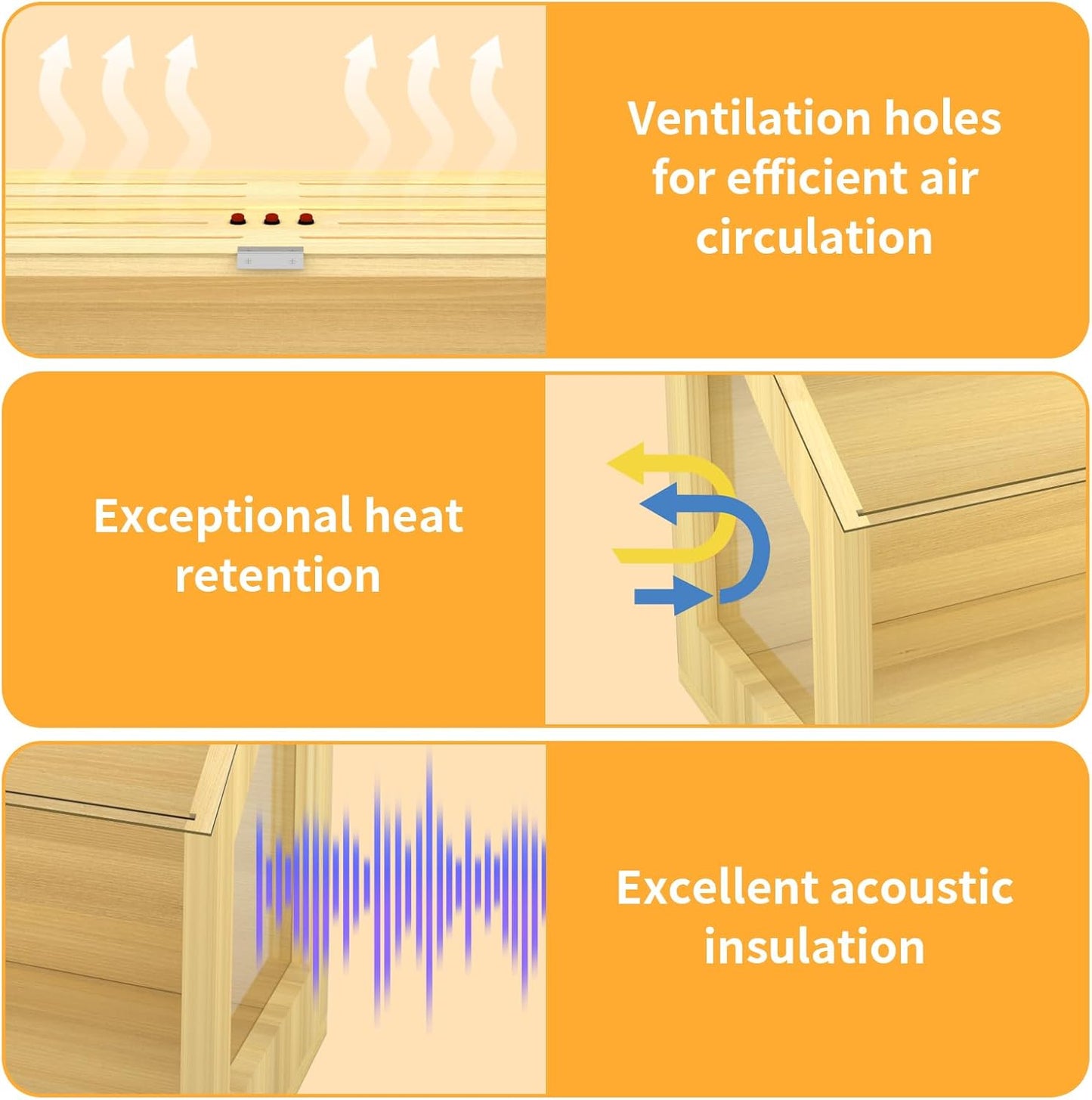 Large Hamster Cage, Chewproof Large Hamster Habitats, Wooden Guinea Pig Cages, Openable Top Roof, Lockable Gerbil Cage, Small Animal Cage for Dwarf, Syrian, 48" L x 20" W x 20" H