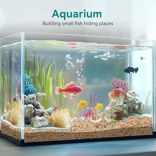 2.5 lbs Coarse Sand for Plants, 1/5 Inch Horticultural Sand for Vases, Aquariums, Terrarium, Fish Tank, Drainage Rocks for Potted Plants, Bamboo, Succulent, Crafts, Cactus