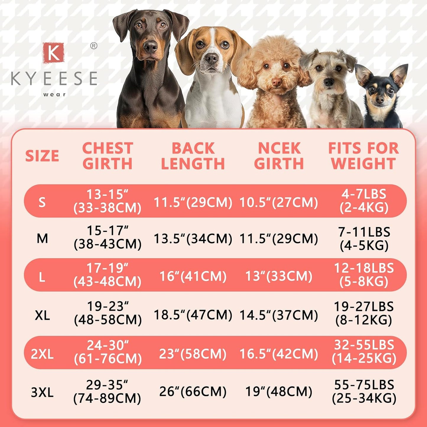 KYEESE 2Pack Dog Sweater Pullover Dog Sweaters for Small Dogs Girl Soft Dogs Clothes Stretchy Pet Sweatshirt Warm Dachshund Clothes Small Pets Sweaters Turtleneck Pet Coats