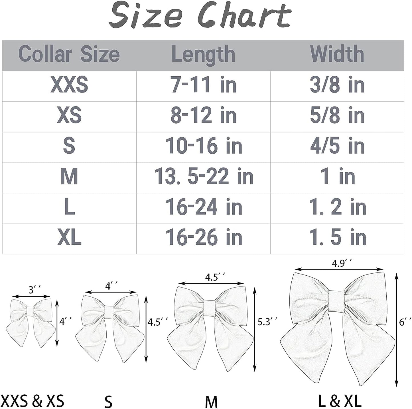 Lionet Paws Halloween Dog Collar with Bowtie - Cute Cotton Adjustable Black Bowtie Dog Collar with Metal Buckle for Small Medium Large Dog Girl Boy Gift, XS, Neck 8-12in