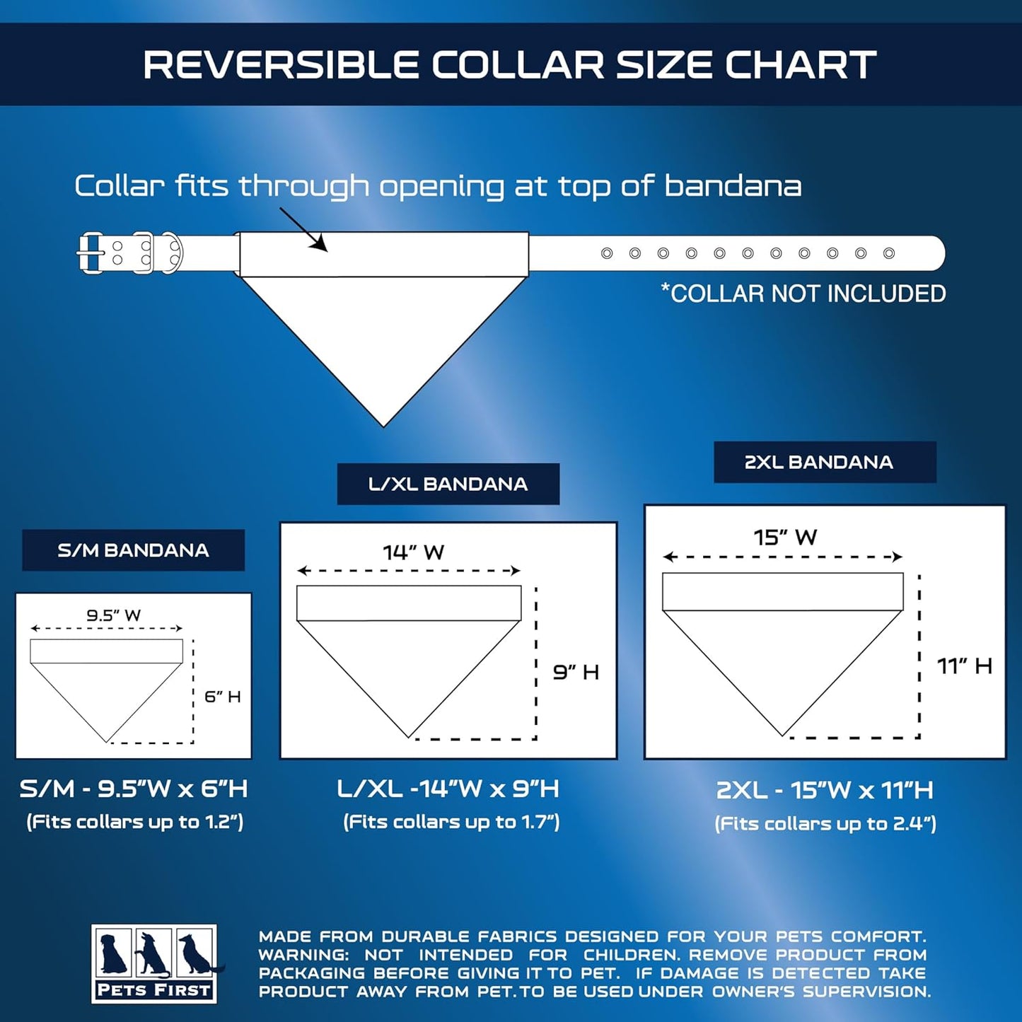 Pets First Collegiate Pet Accessories, Reversible Bandana, Purdue Boilermakers Size XX-Large