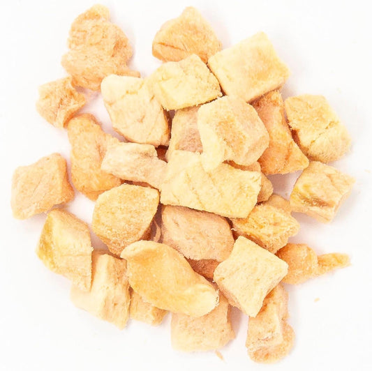 hotspot pets Freeze Dried Salmon Treats for Cats & Dogs -Made in USA-1LB Resealable Big Bag -Single Ingredient, High Protein, All Natural Grain-Free- Perfect for Training, Topper or Snack