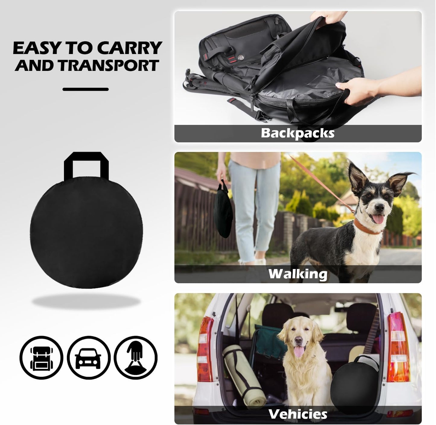 Cat Tent Outdoor, Pet Enclosure Tent Suitable for Cats and Small Animals, Indoor Playpen Portable Exercise Tent with Carry Bag(Dark Green)