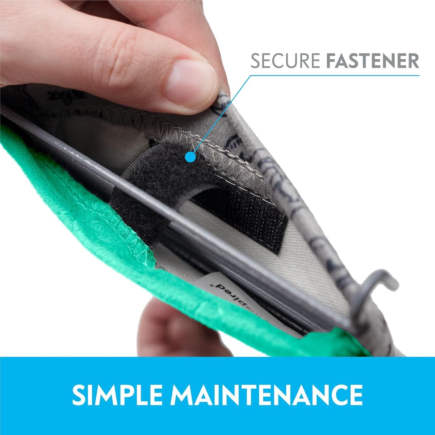 Paw Inspired® Fleece Liners for Ferret Nation, Critter Nation * Cage Ramp for Ferrets, Rats, Chinchillas, Hedgehogs & Other Small Animals (Green, Ramp Cover - 3 Pack)