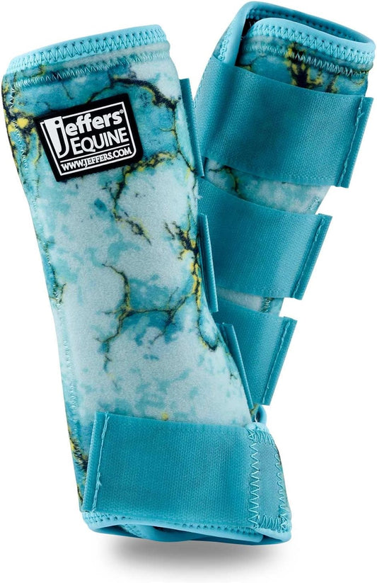 Jeffers Expression Protective Boots Size: Large Color: Bisbee Blue